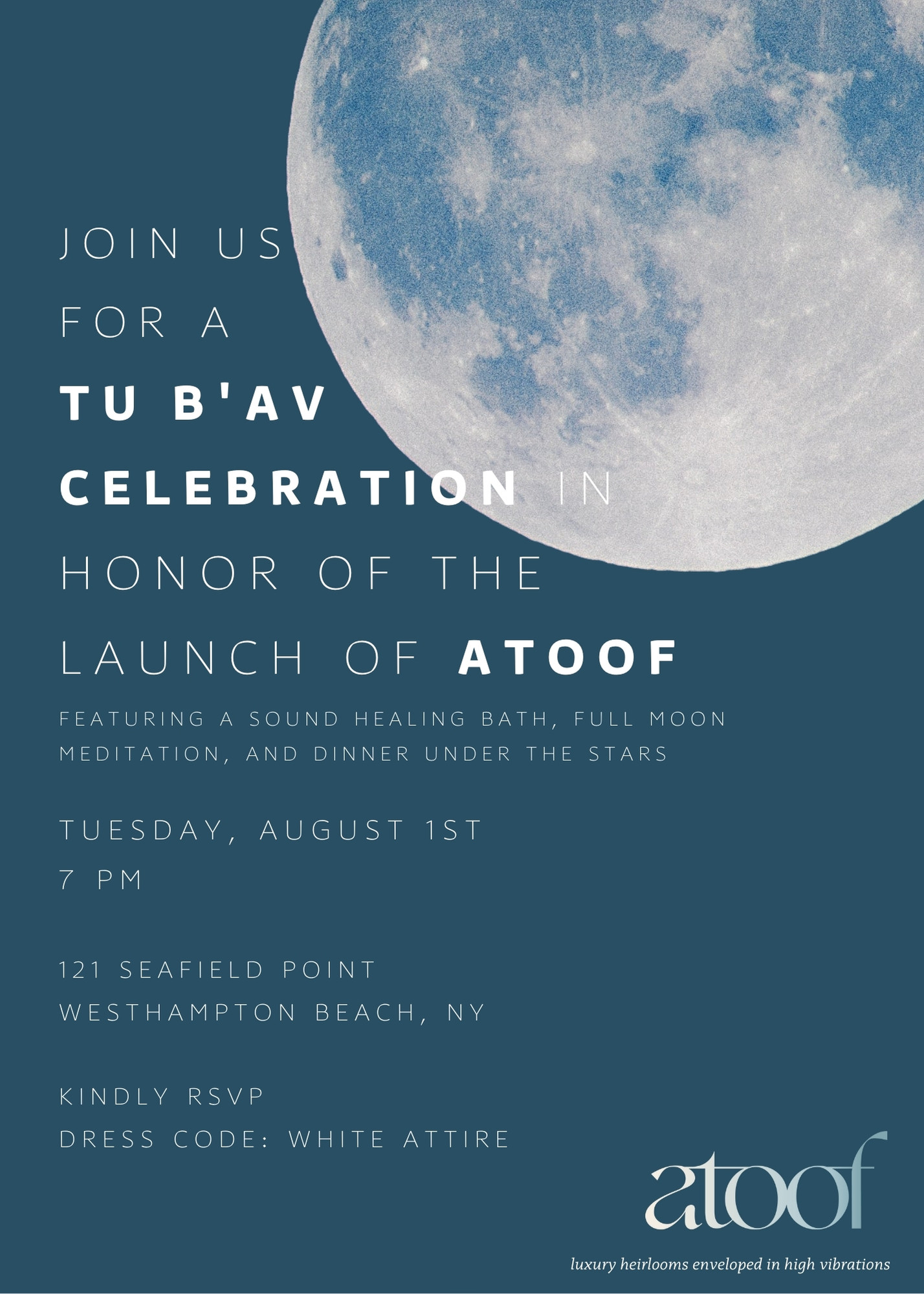 ATOOF Launch Event • James Lane Post • Hamptons Event Calendar