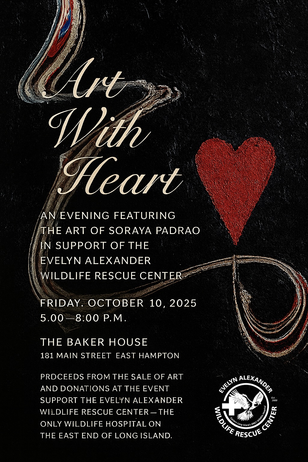 Art With Heart-Apertivo Featuring The Art Of Soraya Padrao
