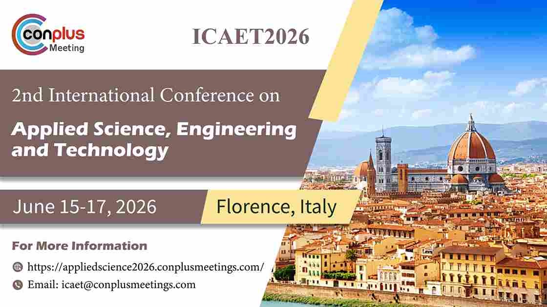 2nd International Conference On Applied Science, Engineering And Technology