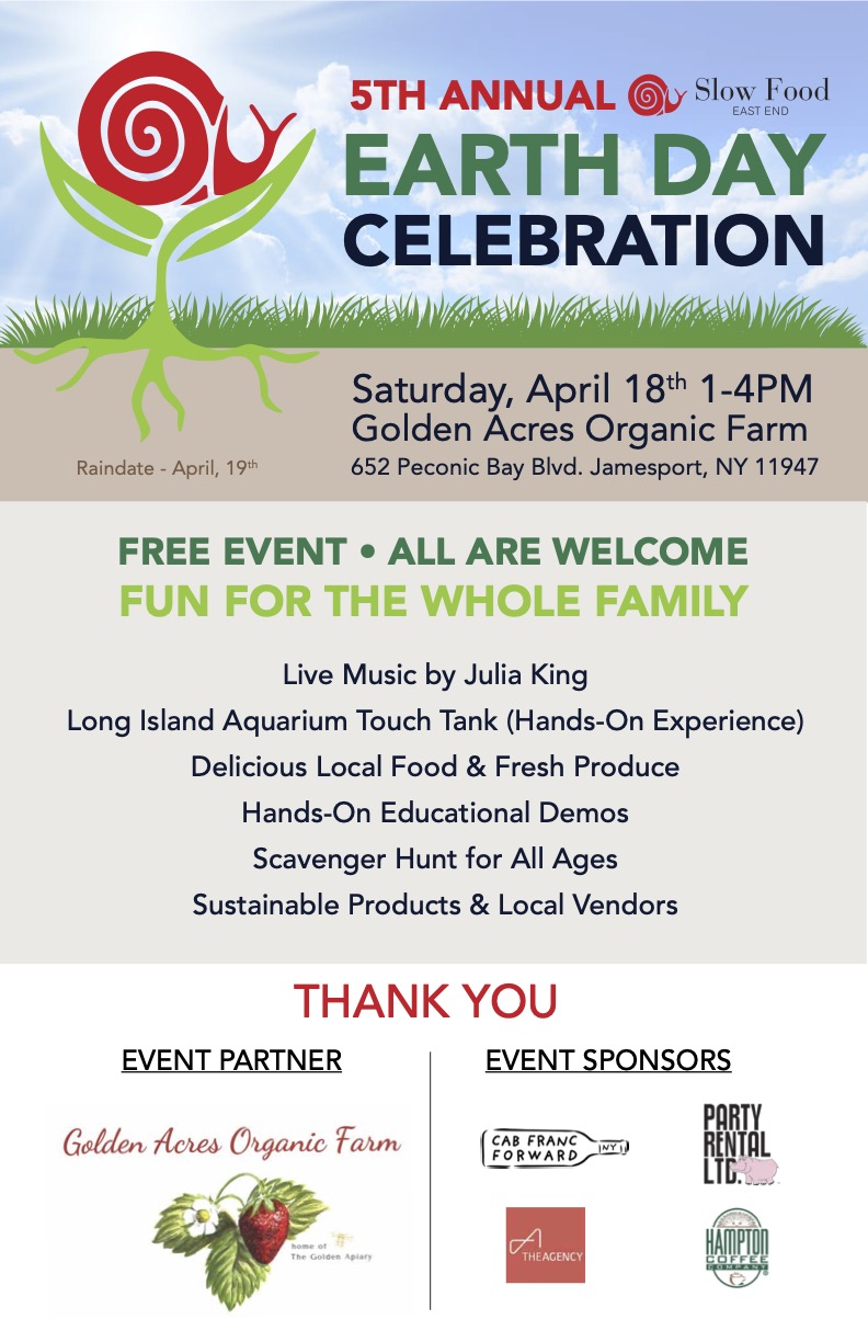 Slow Food East End Earth Day Festival