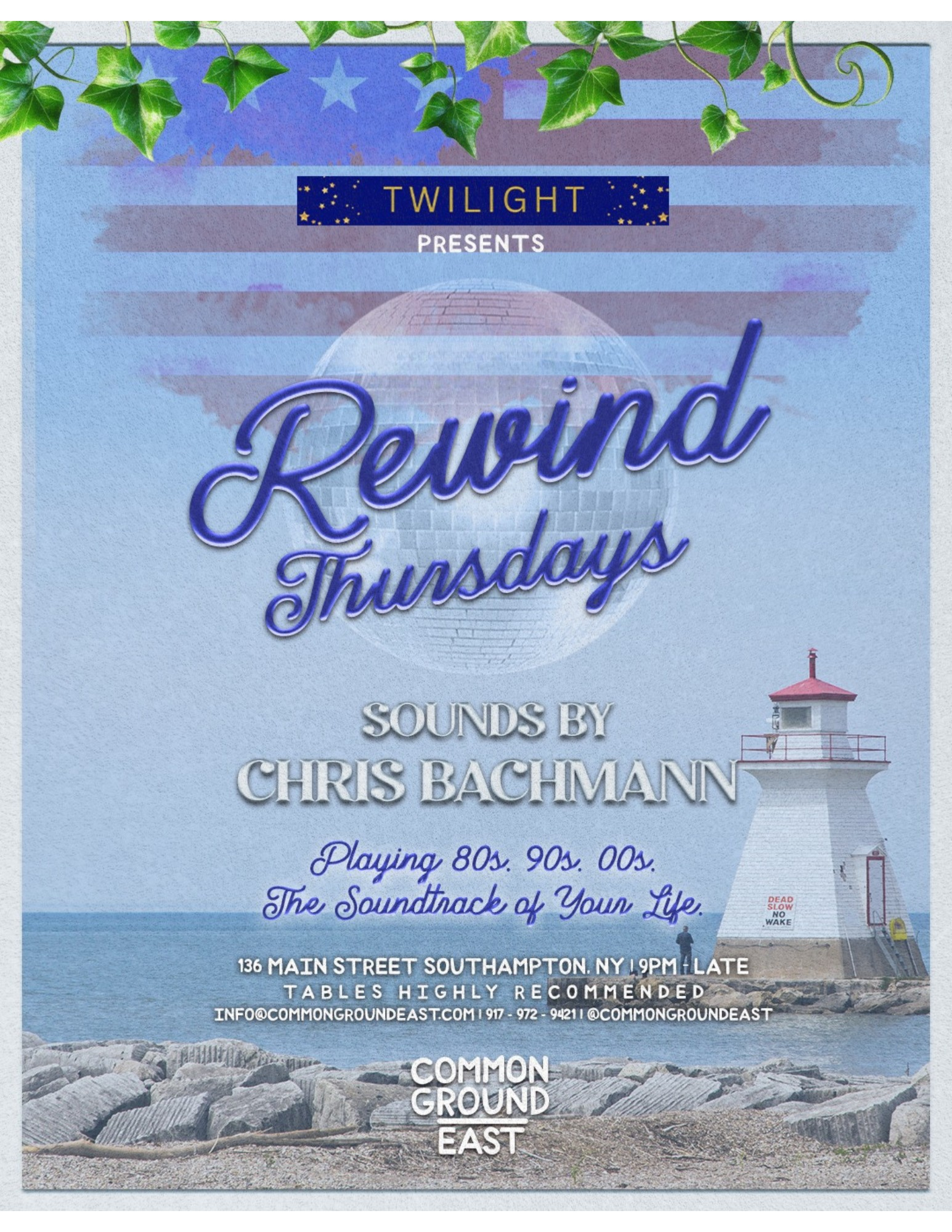 Twilight Presents Rewind Dance Party At Common Ground East