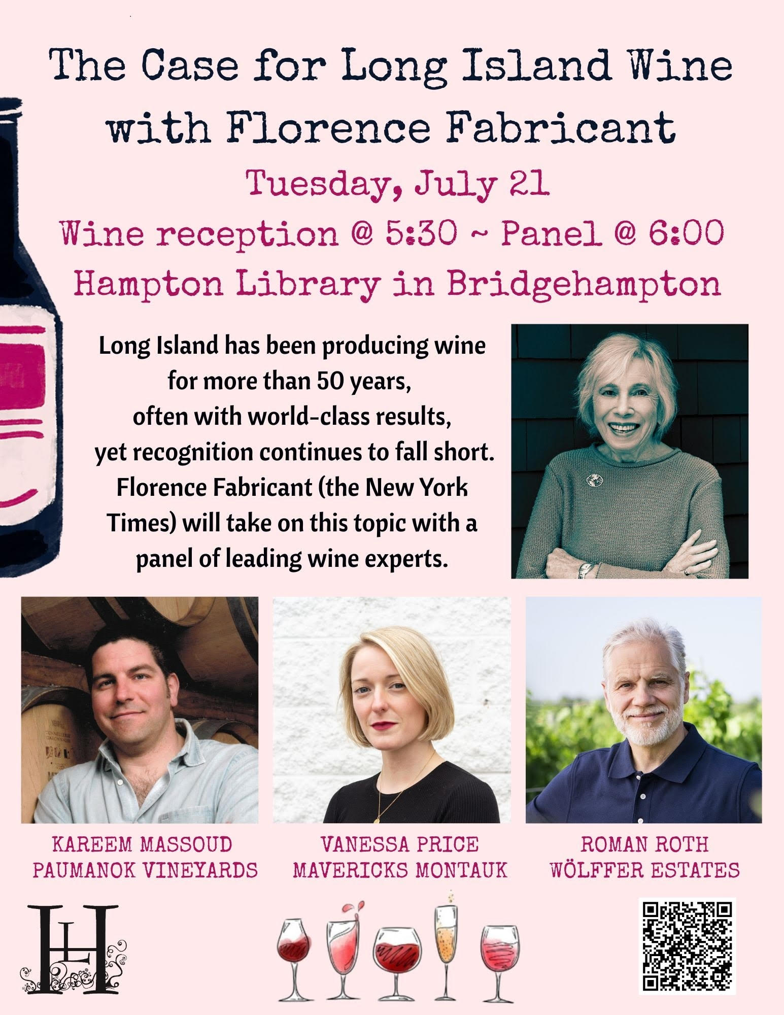 The Cse For Long Island Wine With Florence Fabricant